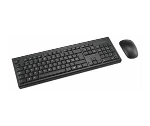 Tastatur - Kensington KM150 EQ - Tastatur & Mussett - Sveitsisk - Svart - K75562CH