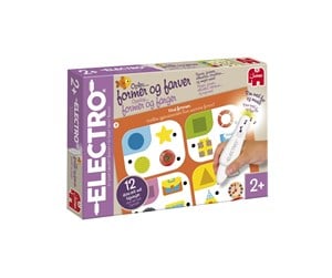 Babyleker - Jumbo Electro Discover Shapes & Colours DA/NO - 1110100410