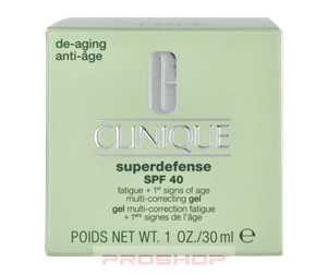 Ansiktspleie - Clinique Superdefense Gel SPF40 - 020714893514