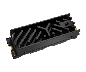 SSD - Corsair MP700 ELITE SSD - 1TB - Med varmespreder - M.2 2280 - PCIe 5.0 - CSSD-F1000GBMP700EHS