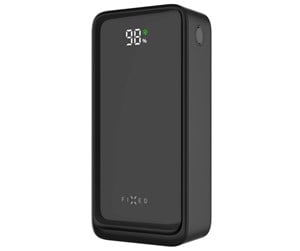 Nødlader - FIXED Zen2 30 USB-C PD 20W Power Bank 30.000 mAh - Black Nødlader - Svart - 30000 mAh - FIXZEN2-30-BK