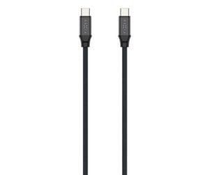 USB - FIXED MAGNETIC 240W USB-C/C tangle-free cable 2m - Black - FIXDBM-CC2-GR