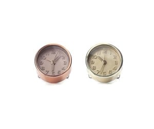 Dekorasjon - Kikkerland - Gold and Copper Alarm Clocks (AC10-A-EU) assorted - AC10-A-EU