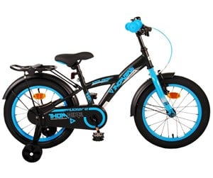 Skating - Volare Thombike Children's Bicycle 16" - Black/Blue - 21540