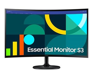 Skjerm - 27" Samsung S27D364GAU - S36GD Series - LED monitor - curved - Full HD (1080p) - 27" - LS27D364GAUXEN