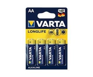 Batteri - VARTA Longlife 4106 battery - 8 x AA / LR6 - Alkaline - 04106101418