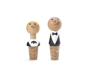 Kjøkkenredskaper - Kikkerland - Wine Stopper + Waiter (BA60) (Set of 2) - BA60