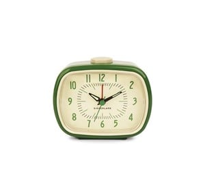 Dekorasjon - Kikkerland - Retro Alarm Clock + Green - AC08-G-EU