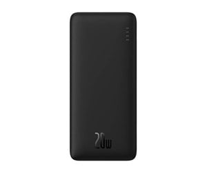 Nødlader - Baseus Airpow 10000mAh 20W powerbank (black) Nødlader - Svart - 10000 mAh - PPQD090001