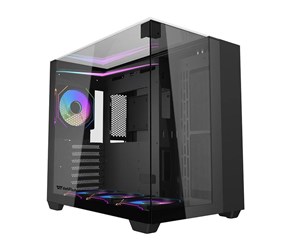 Kabinett - Darkflash TH285 computer case 4 fans (black) - Kabinett - Miditower - Svart - TH285 Black