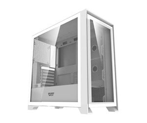 Kabinett - Darkflash DRX90 Glass computer case (white) - Kabinett - Miditower - Hvit - DRX90 Glass White