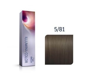 Hårpleie - Wella Illumina Color 60 ml - No.5/81 Brown - 8005610541761