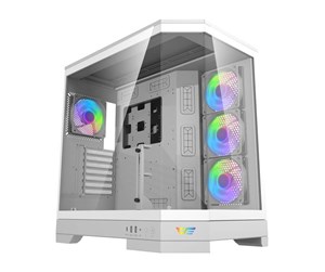 Kabinett - Darkflash DQX90 computer case (white) - Kabinett - Hvit - DQX90 White