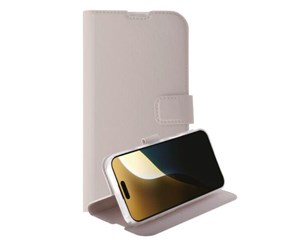 Mobil - Deksel og etui - Vivanco Classic Wallet for iPhone 16 Pro Max - Greige - 64265