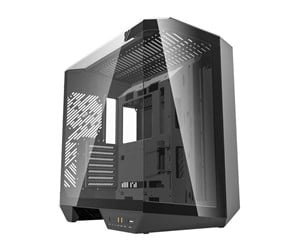 Kabinett - Darkflash DY470 computer case without fans (black) - Kabinett - Miditower - Svart - DY470 Black NO FANS