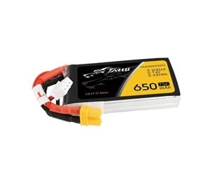 Fjernstyrt - Gens ace &Tattu Battery 650mAh 7.4V 75C 2S1P - TAA6502S75XT3