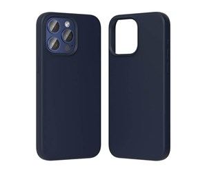 Mobil - Deksel og etui - Vention KUFL0-40 Silicone Case for iPhone 15 Pro Max (blue) - KUFL0-40