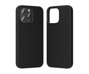 Mobil - Deksel og etui - Vention KUFB0-40 Silicone Case for iPhone 15 Pro Max (black) - KUFB0-40