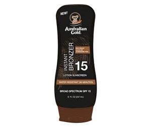 Kroppspleie - Australian Gold Lotion With Instant Bronzer SPF15 - 054402720981