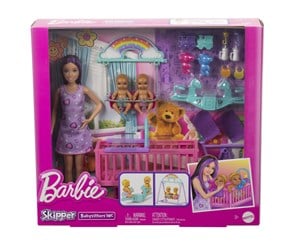 Dukker, Bamser & Utstyr - Barbie Skipper Babysitters Inc. Doll and Playset - HXM99