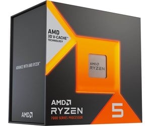 Prosessor/CPU - AMD Ryzen 5 7600X3D Prosessor/CPU - 6 kjerner - 4.1 GHz - AMD AM5 - AMD Boks (uten kjøler) - 100-1000017213WOF