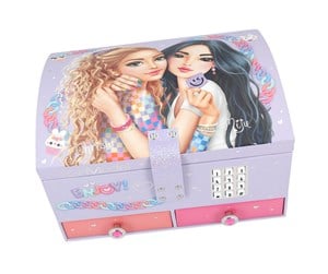 Barnerom - Topmodel - Big Jewellery Box With Code And Sound - Pale Purple - 413141