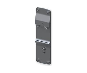 Tilbehør - Teltonika TSW1 - DIN rail panel - rear with DIN rail holder - PR5MEC24