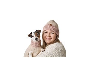 Hund - Hunter - Dogcoat Odense 25 + hat beige/rose - (203532) - 203532