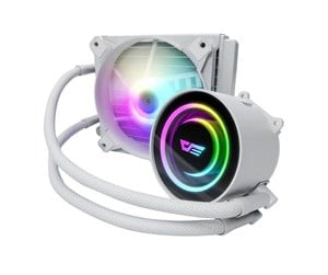 Prosessor-kjøler - Darkflash PC water cooling DX120 V2.6 (white) - CPU Vannkjøling - DX120 V2.6 WHITE