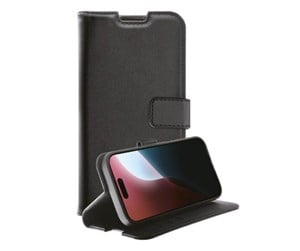 Mobil - Deksel og etui - Vivanco Classic Wallet for iPhone 16 Pro - Black - 64257