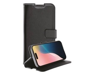 Mobil - Deksel og etui - Vivanco Classic Wallet for iPhone 16 - Black - 64251