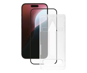 Mobil - Beskyttelsesglass - Vivanco Full Screen Tempered Glass 9H for iPhone 16 Pro - 64226