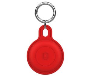 Mobil - Andre tilbehør - Mobile Origin Airtag Outdoor KeyChain - Red - FRL-ATOD-RED