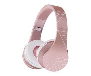 Hodetelefoner - PowerLocus P1 LC wireless headphones (rose gold) - pwl-p1-rosegoldlines