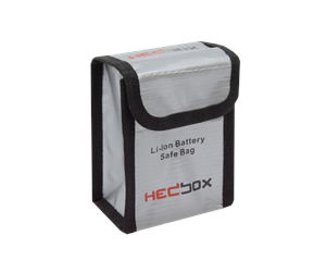 Kamerabatteri & Batterigrep - HEDBOX FIREBAG-M - Medium Size Li-Ion Battery Safe Bag - FIREBAG-M