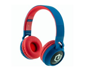 Hodetelefoner - PowerLocus Wireless Headphones Buddy Kids (Navy Red) - pwl-buddy-redbluenoe