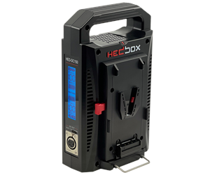 Kamerabatteri & Batterigrep - HEDBOX HED-DC150V – 2-ch Digital LCD Simultaneous Battery Charger with Power Bank Function - HED-DC150V