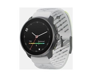 Smartklokke, Smartwatch & Sportsklokke - Suunto Race S - glass fibre reinforced polyamide - sport watch with strap - white-yellow gradient - 32 GB - titanium canary - SS051105000