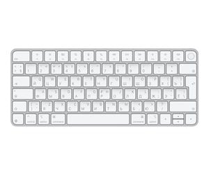 Tastatur - Apple Magic Keyboard with Touch ID - Tastatur - Russisk - Hvit - MXCK3RS/A