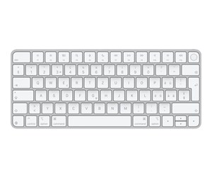 Tastatur - Apple Magic Keyboard with Touch ID - Tastatur - Sveitsisk - Hvit - MXCK3SM/A