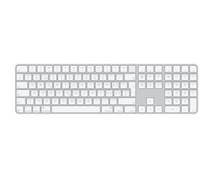 Tastatur - Apple Magic Keyboard with Touch ID and Numeric Keypad - Tastatur - Sveitsisk - Hvit - MXK73SM/A