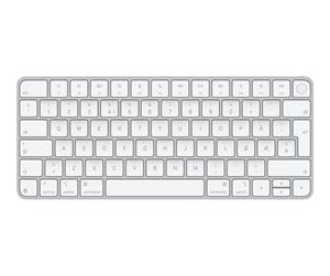 Tastatur - Apple Magic Keyboard with Touch ID - Tastatur - Norsk - Hvit - MXCK3H/A