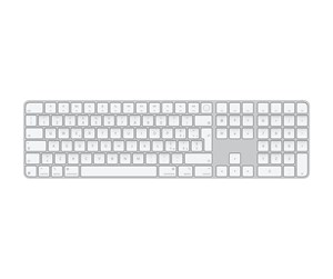 Tastatur - Apple Magic Keyboard with Touch ID and Numeric Keypad - Tastatur - Italiensk - Hvit - MXK73T/A