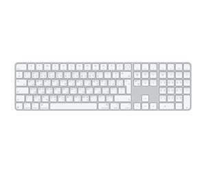 Tastatur - Apple Magic Keyboard with Touch ID and Numeric Keypad - Tastatur - Arabisk/engelsk - Hvit - MXK73AB/A