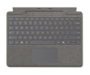 Tastatur - Microsoft Surface Pro Keyboard - Tastatur - Fransk - Grå - 8X8-00167