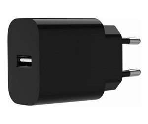 Mobil - Adaptere og ladere - Gembird power adapter - universal - USB - 12 Watt - TA-UC-1A12-01-BK