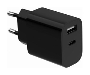 Mobil - Adaptere og ladere - Gembird power adapter - universal - USB 24 pin USB-C - 12 Watt - TA-UC-2AC12-01-BK