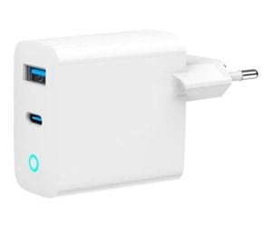 Mobil - Adaptere og ladere - Gembird power adapter - with LED - USB 24 pin USB-C - 45 Watt - TA-UC-PDQC45L-W-01