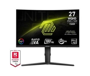 Skjerm - 27" MSI MAG 275CQRF QD E2 - LED monitor - curved - 27" - HDR - MAG 275CQRF QD E2