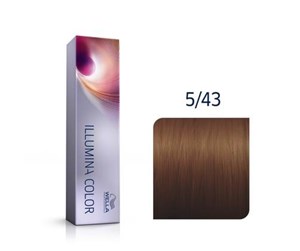 Hårpleie - Wella Illumina Color 60 ml - No.5/43 Brown - 8005610542157